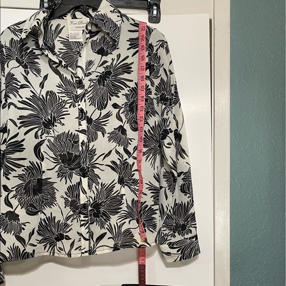 Fred David Women's Blouse size 8P Vintage - Picture 9 of 10